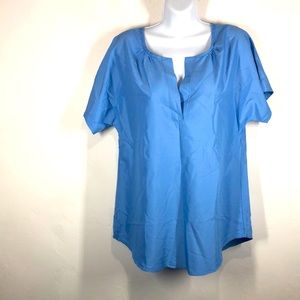 NWT Liberwill light blue blouse size xl